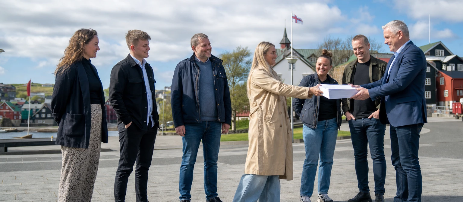 Talvutsetningsplatform til upprop
